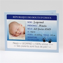 Faire-part naissance réf. N42105