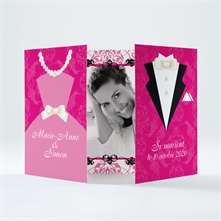 Faire-part mariage réf. N70111