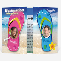 Faire-part mariage réf. N70114