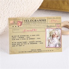 Faire-part naissance réf. N11016