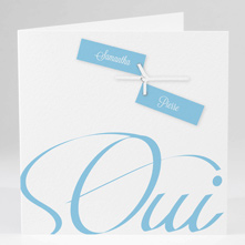 Faire-part mariage réf. N45122