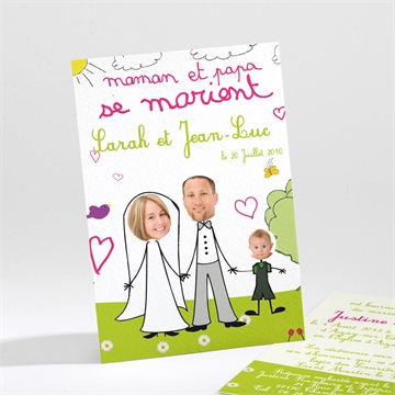 Faire-part mariage
