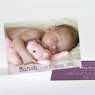 Faire-part naissance