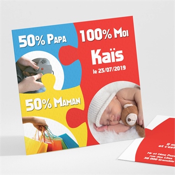 Faire-part naissance