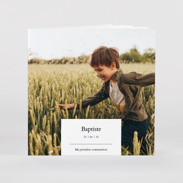 Mini-album photo communion
