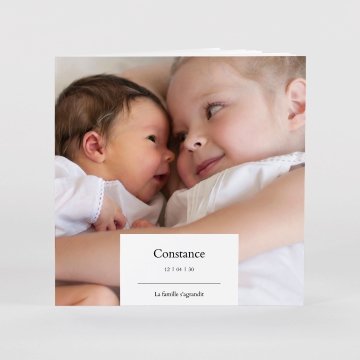 Mini-album photo naissance