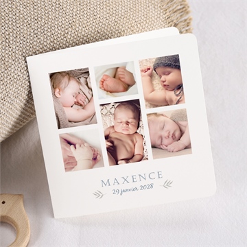 Faire-part naissance le voici !