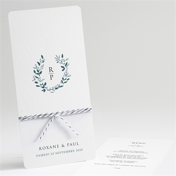 Menu mariage belle couronne