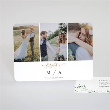 Remerciement mariage a l'ombre de l'olivier