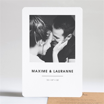 Faire-part mariage amour !