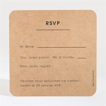 Carton réponse mariage amour !