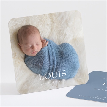 Faire-part naissance moderne et tendance