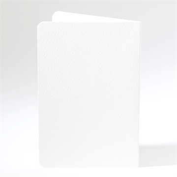 Menu communion vierge 10 cm x 14,5 cm plié - Dos du menu