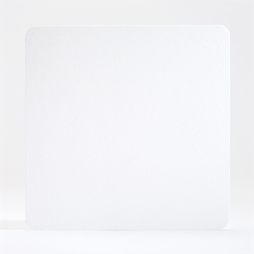 Faire-part communion couronne dorée 100% vierge - Dos du faire-part