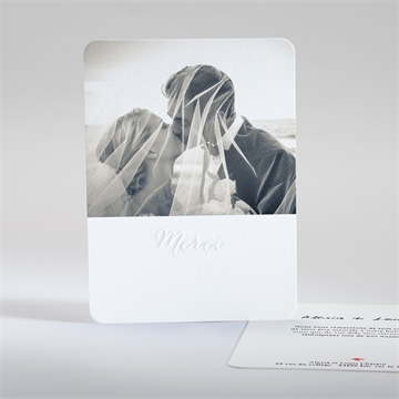 Remerciement mariage folie printanière