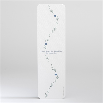 Signet communion tendre profil - Dos du signet