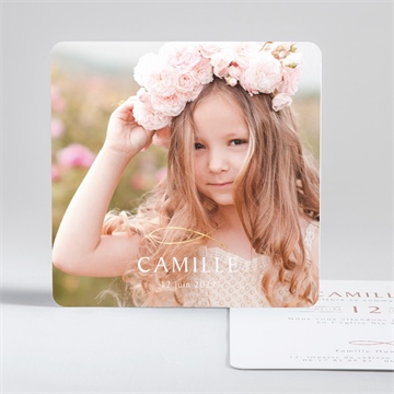 Carte recto-verso - carré