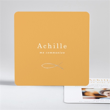 Carte dorure - carré