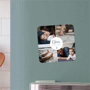 Faire-part naissance pêle mêle