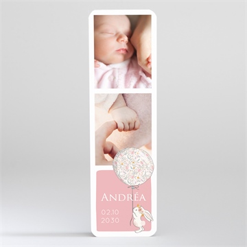 Faire-part naissance poésie aimantée