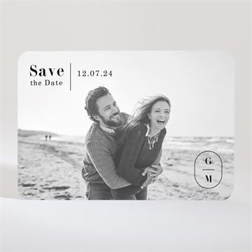 Save the Date mariage terracotta magnet