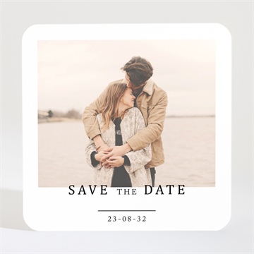 Save the Date mariage un point c'est nous magnet