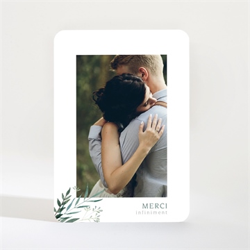 Remerciement mariage douceur du pinceau magnet