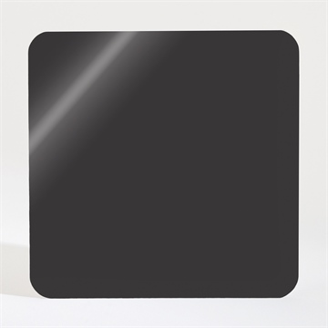 Faire-part communion carré magnet - Dos du faire-part