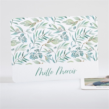 Remerciement mariage délicat