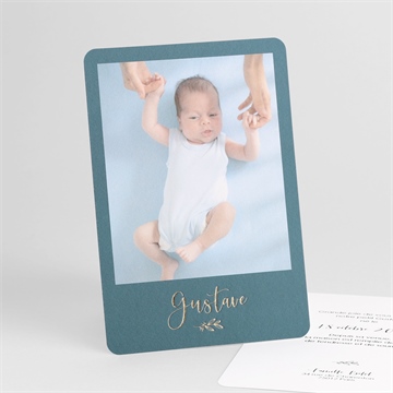 Faire-part naissance jolie touche