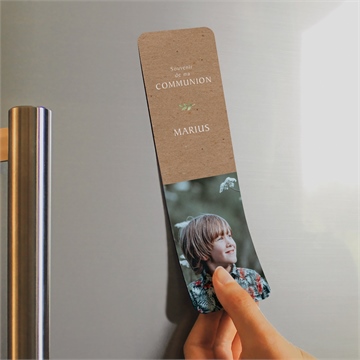 Signet communion illustration végétale magnet - Mise en situation