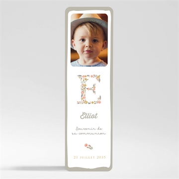 Signet communion signature florale