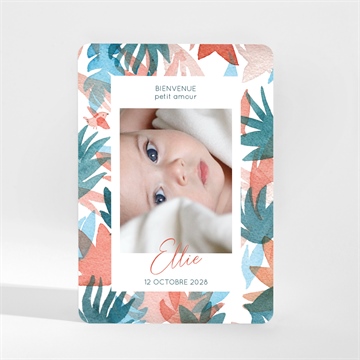 Faire-part naissance petit sauvage