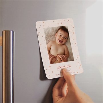 Faire-part naissance mon etoile - Mise en situation