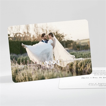 Remerciement mariage nature chic bracelet