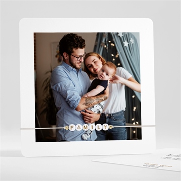 Carte de voeux belles nouvelles