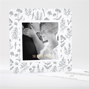 Remerciement mariage love & co