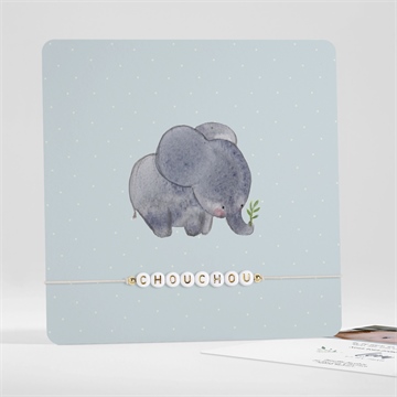 Faire-part naissance chouchou