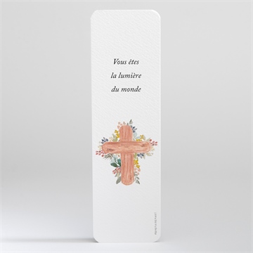 Signet communion symboles et foi - Dos du signet