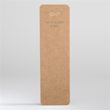 Signet communion tout un symbole - Dos du signet