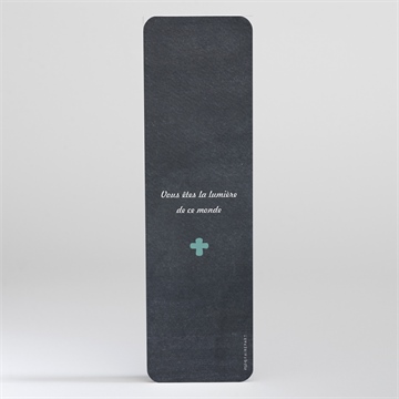 Signet communion sacrement élégant - dos du signet