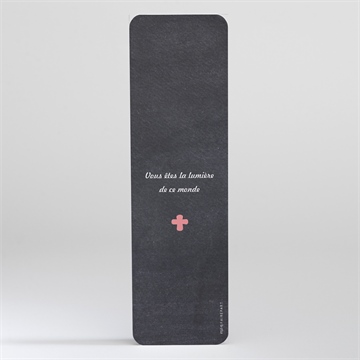 Signet communion etape chrétienne - Dos du signet