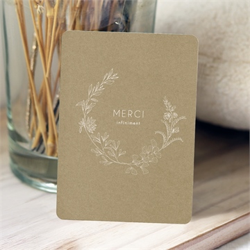 Remerciement mariage festivités