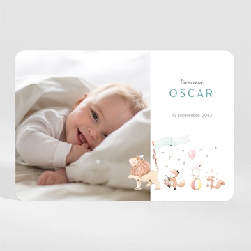 Faire-part naissance la fanfare! magnet