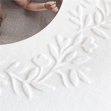 Faire-part naissance faire-part enveloppe gaufrage - Détail du faire-part