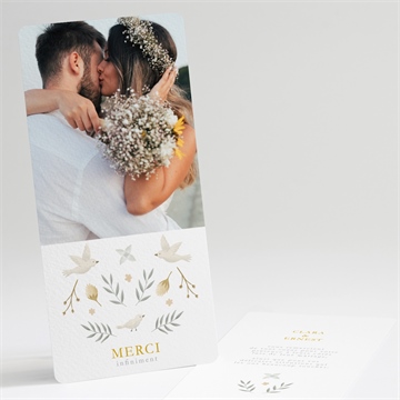 Carte recto - portrait