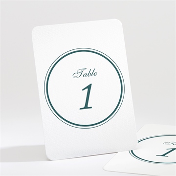Numéro de table mariage réf. N211486