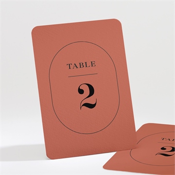 Numéro de table mariage réf. N211492