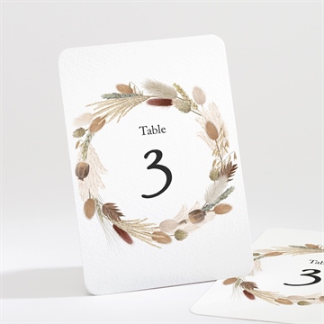 Numéro de table mariage réf. N211493