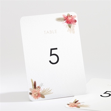 Numéro de table mariage réf. N211494